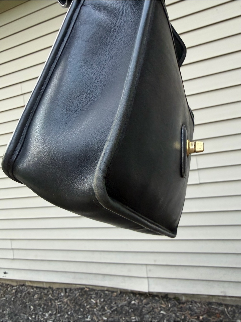 Vintage Coach Black Willis Bag - Picture 16 of 16